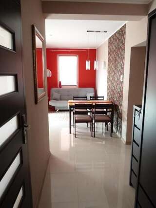 Апартаменты Apartament Kliper Jastrzębia Góra Ястшембя-Гура Апартаменты с балконом-18